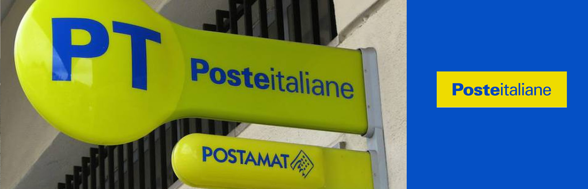 Insegna di un ufficio postale